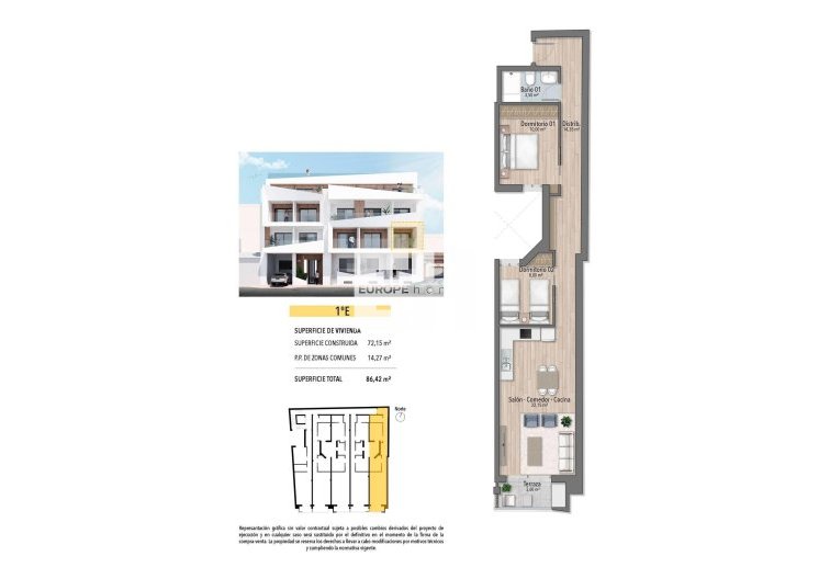 New Build - Apartment - Torrevieja - Playa de El Cura