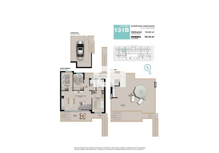 Obra Nueva - Bungalow en planta alta - Pilar de la Horadada - Torre de la Horadada